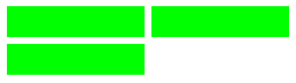 Пример использования свойства grid-auto-columns